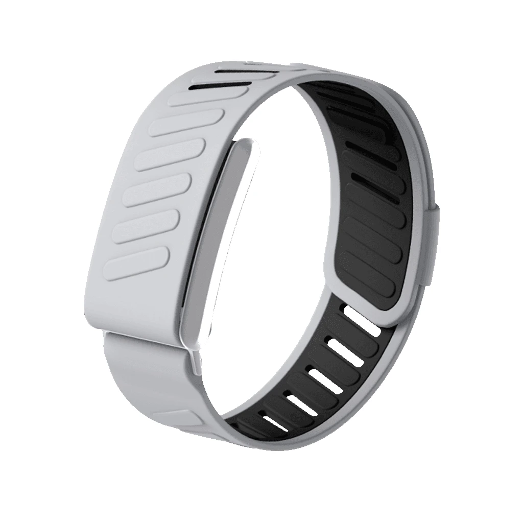 Moxedo Flow-Fit Silicone Strap Compatible With Whoop 4.0 - Grey/Black