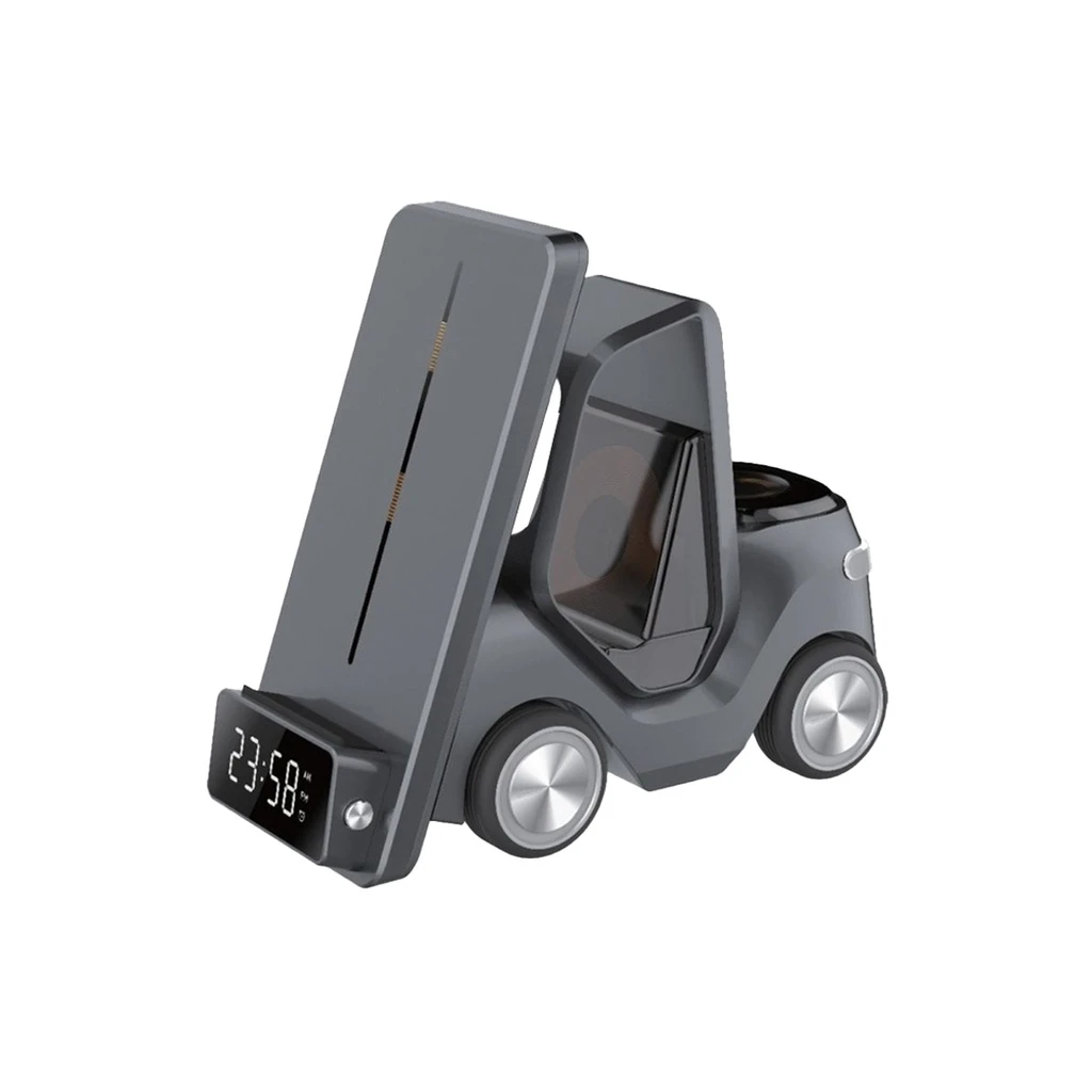 Green Lion 5 IN 1 Forklift Wireless Charger (GL-FL5) Black