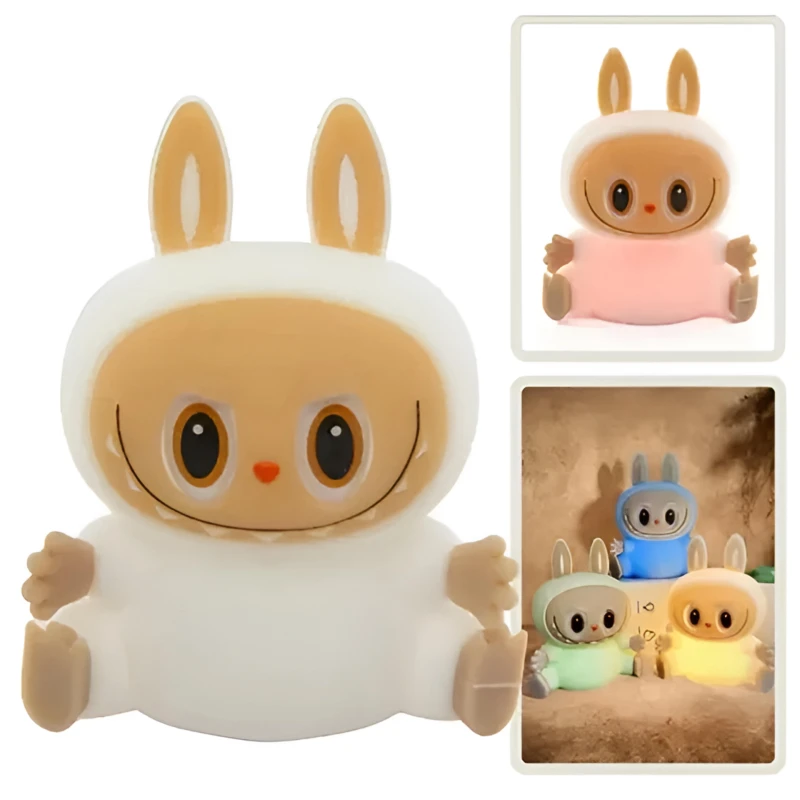 Labubu - Patting The Silicone Night Lamp - YH-333