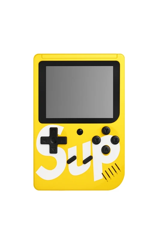 Sup Retro Handheld Game Box 400 in 1 - Yellow
