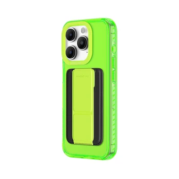 Amazing Thing Titan Pro Neon Mag Wallet Case with stand for Iphone 15 Pro Max - IP156.7PTWGN