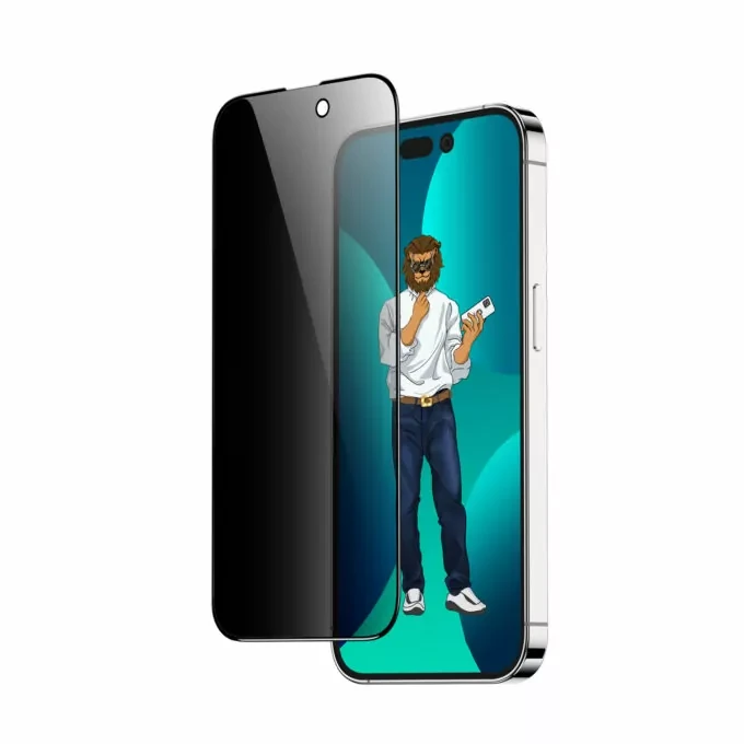 Green Lion Steve Privacy iPhone 14 Pro