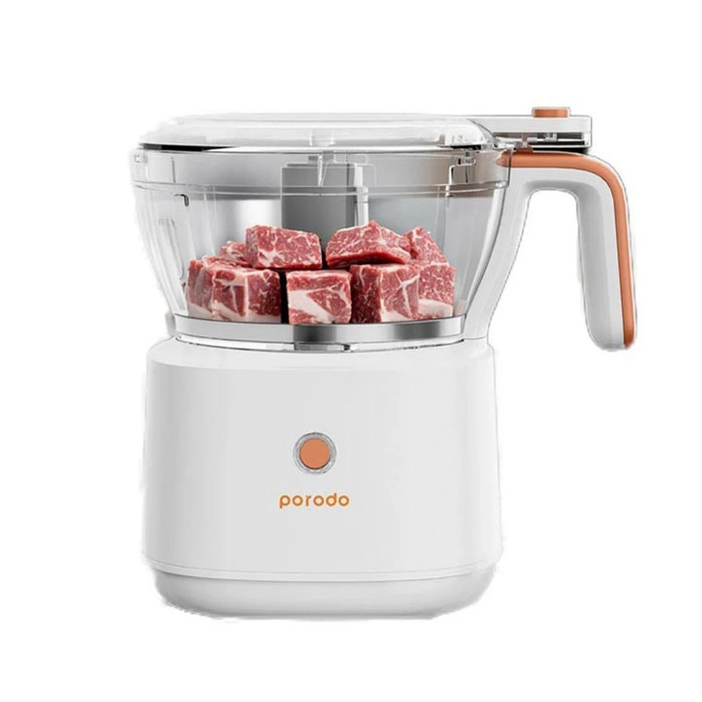 Porodo Portable Electric Meat Chopper 1L - PD-LS41FPR - White