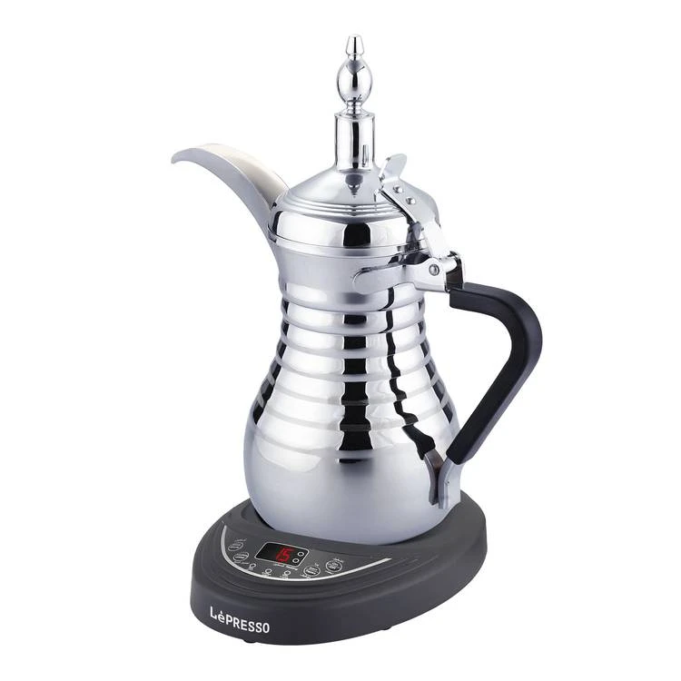 Le Presso Dallah Arabic Coffee & Tea 750ml - LPARCMSL - SILVER