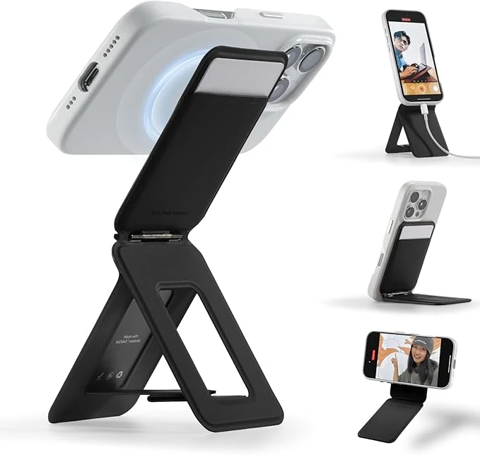 MOFT Snap Phone Tripod Stand & Wallet (MOVAS) -Jet Black