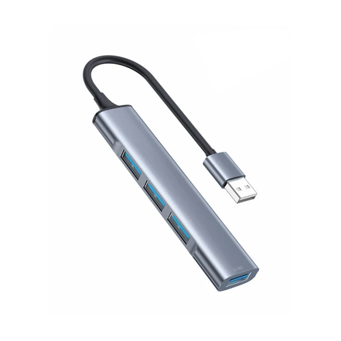 Yesido Hub Adapter 4-in-1 Multifunctional USB-A Docking Station - HB18