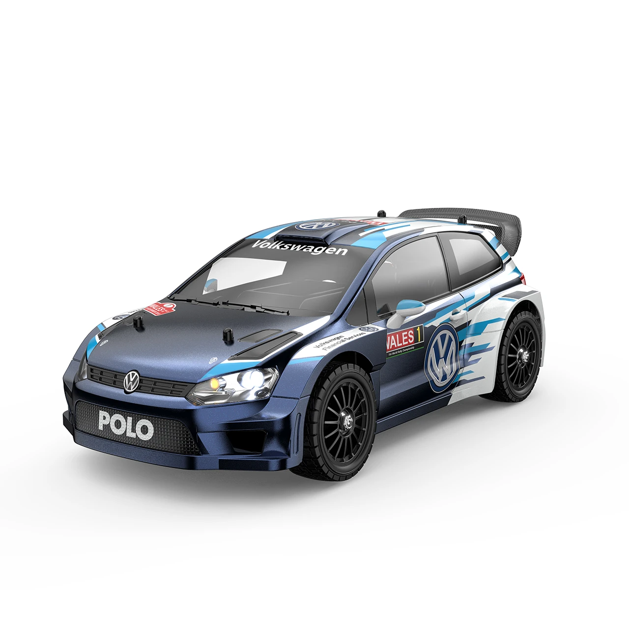 MJX R/C 1:14 - 4WD Brushless Volkswagen Polo R WRC 2015 Licensed RC Car - 14304
