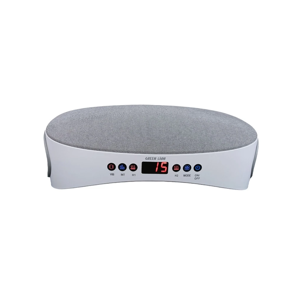 Green Lion Dual Hand Massager 5 Intensity Level - Gray