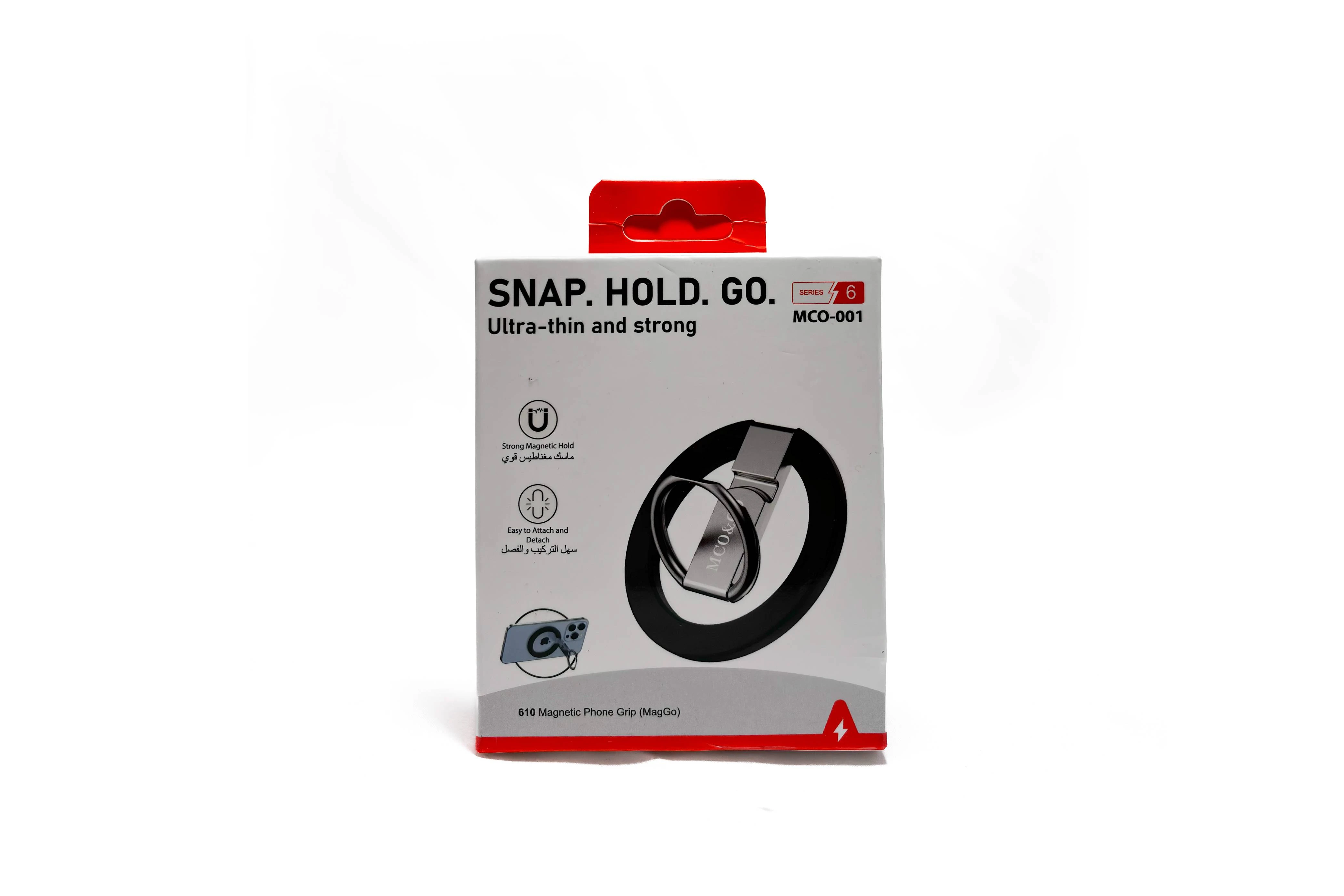 Snap Hold Go 610 MAgnetic Phone Grip - MCO-001