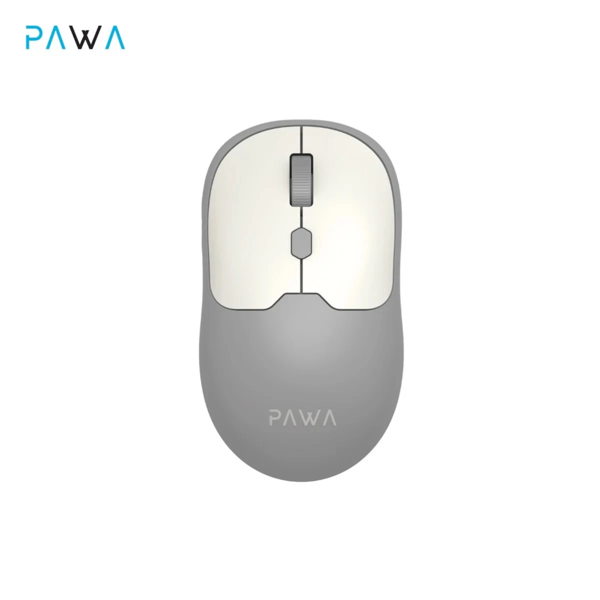 Pawa Dual Mode Wireless Mouse with 1600DPI (CABTMK16-WHBK) White/Gray