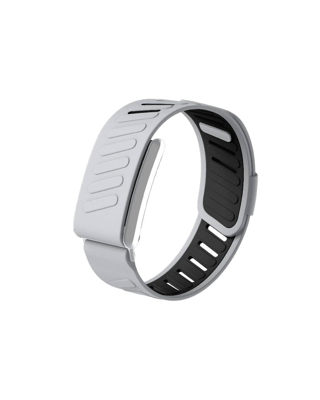 Moxedo Flow-Fit Whoop 5.0 Silicone Band - Light Grey / Whoop Peak