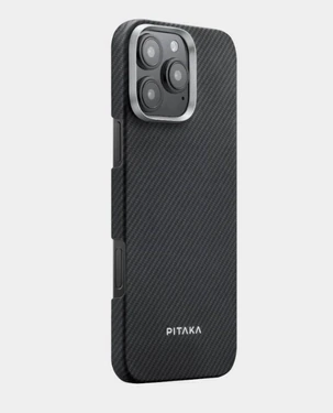 Pitaka Ultra-Slim Case For Iphone 16 Pro Max-Black/Grey