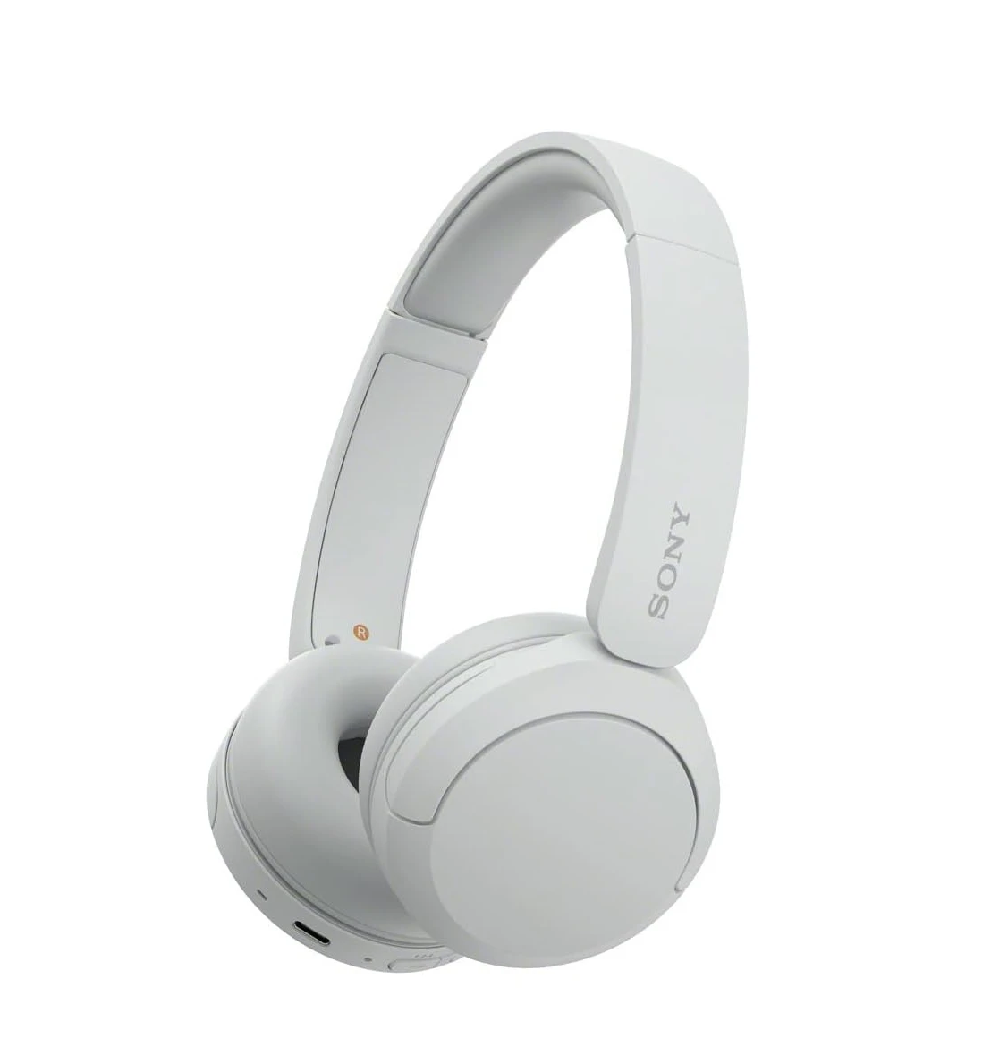 Sony WH-CH520 Wireless Headphones Bluetooth On-Ear Headset with Microphone - White