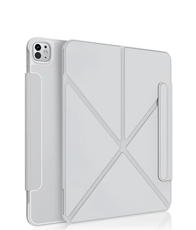 XUNDD Magnetic Smart Folio Case iPad 10.9 (2022) A16 (2025) - Grey