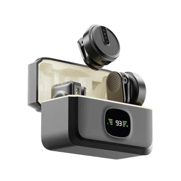 Green Lion GLM-Wireless Mic Lite with ENC (GNGLMWIMICBK) Black