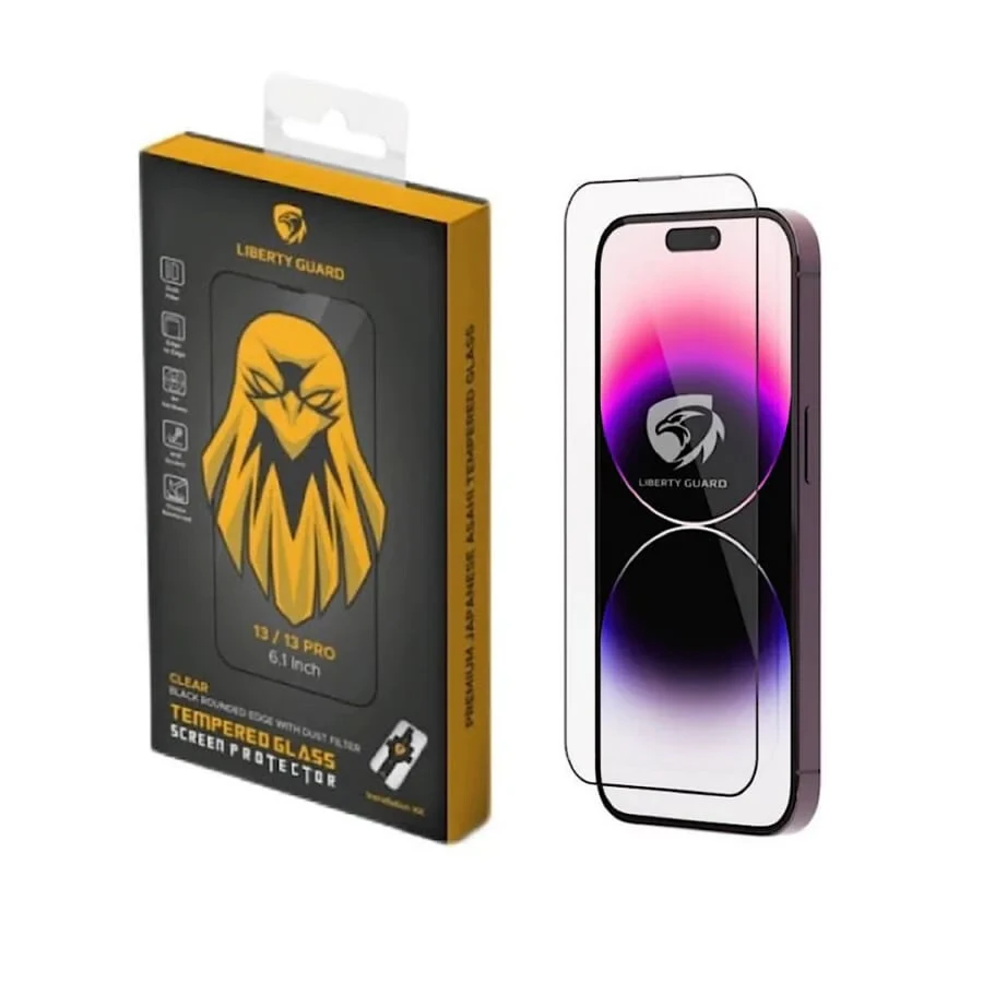 Liberty Guard Clear Tempered Glass S / Protector - 16 Pro max