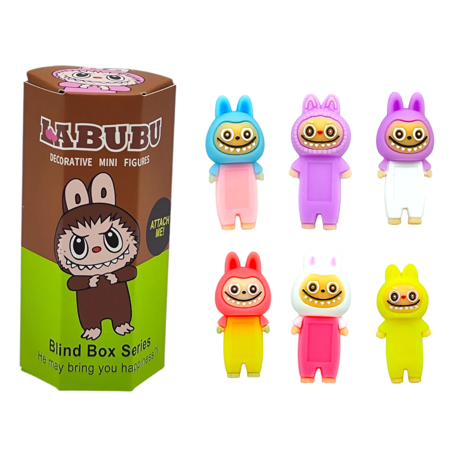 LABUBU Attach Me – Blind Box Phone Attachment (1 Piece)