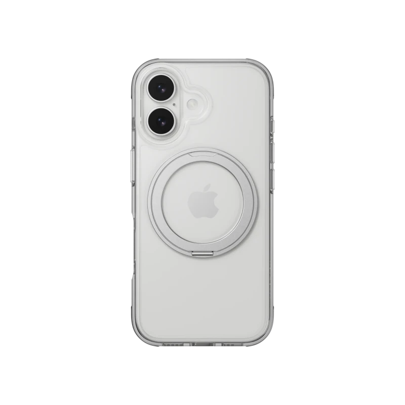 MagEasy MagStand 360 M Rotating Ring Case for iPhone 17 - Clear