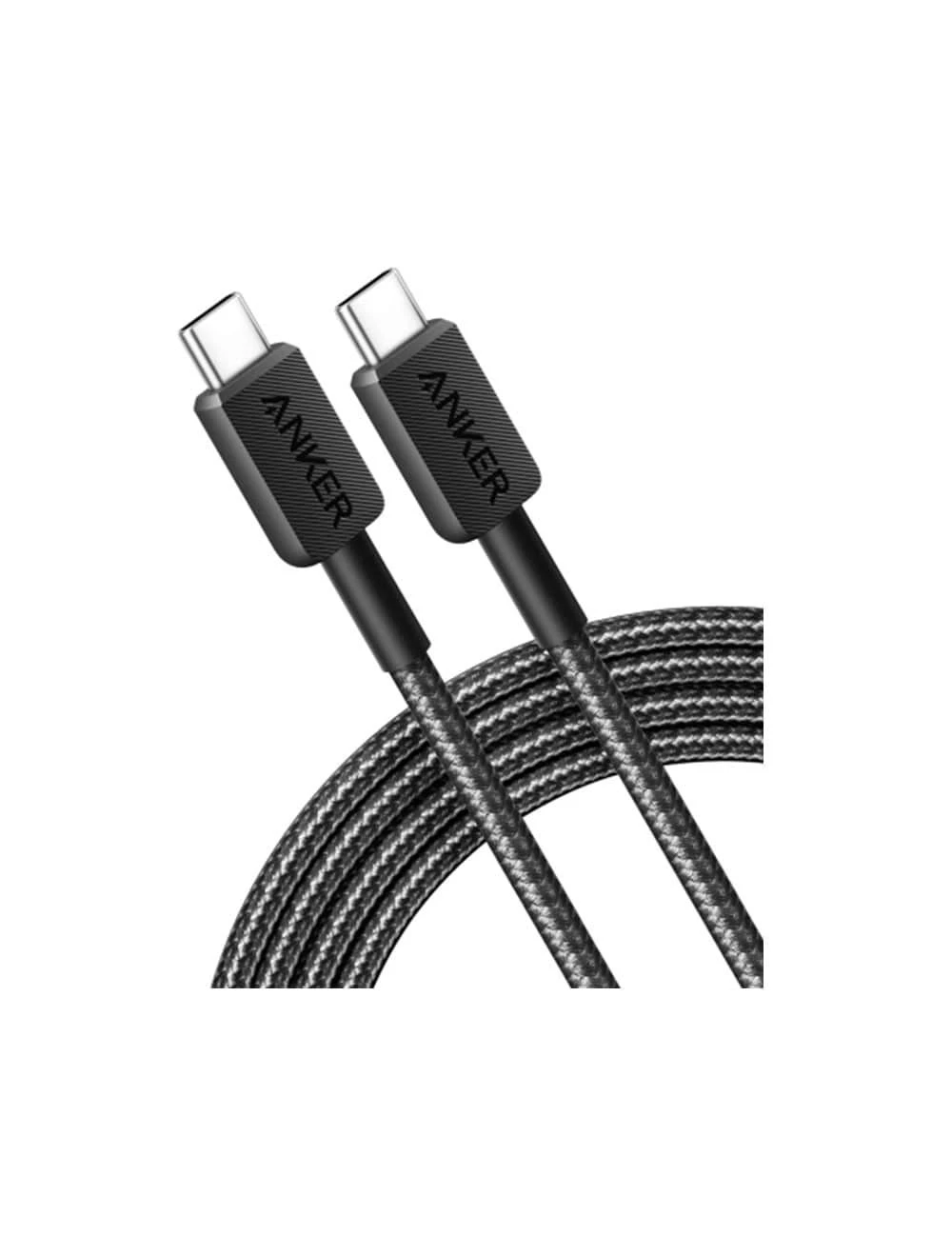 Anker 322 USB-C to USB-C 3FT Braided Cable 0.9m - A81F5H11 - Black