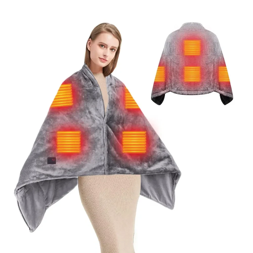 Electric Heating Outer Shawl Blanket
