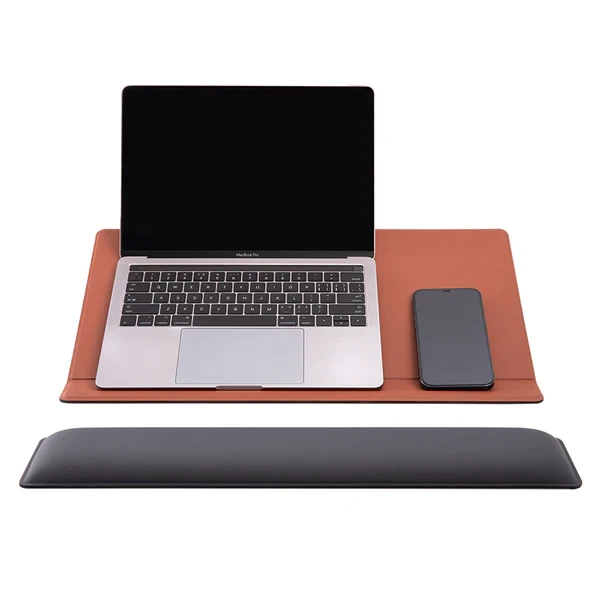 Moft Magnetic Smart Desk Set with Wireless Charger & Holder (MS020) Sienna Brown