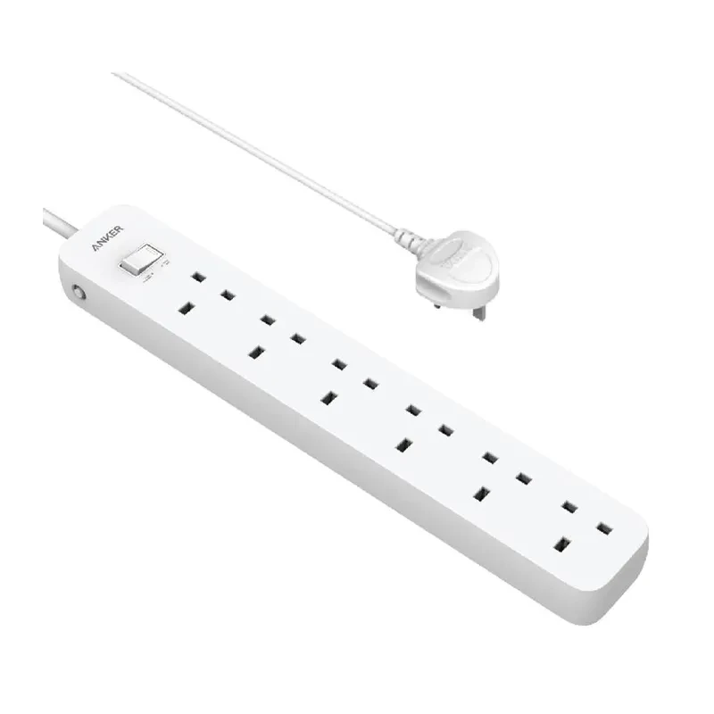 Anker 6 AC Outlet Power Strip (A91F3K21) White