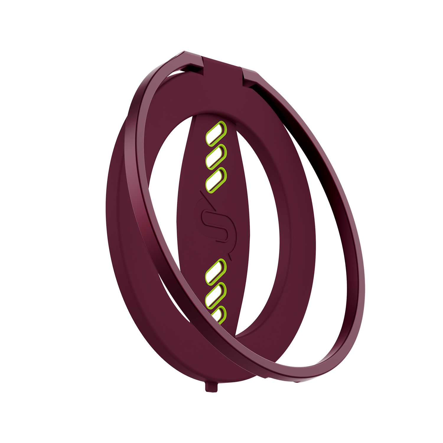 Remson Mag-X Series Phone Grip Finger Strap - MaroonGreen