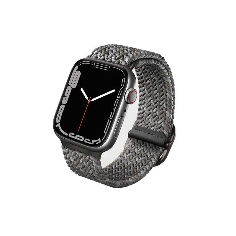 UNIQ Apple Watch Fabric Strap 42mm44mm45mm & 49mm - Two Tone Grey