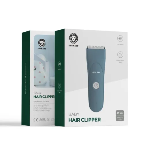 Green Baby Hair Clipper