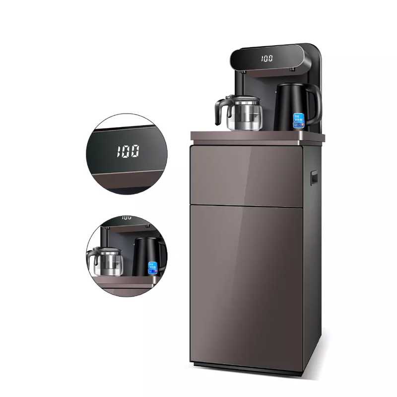 Smart Hot & Cold Water Dispenser With Digital Screen - Black