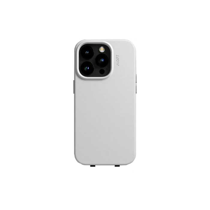 Moft iPhone 14 Pro Vegan Leather Snap Phone Case - White