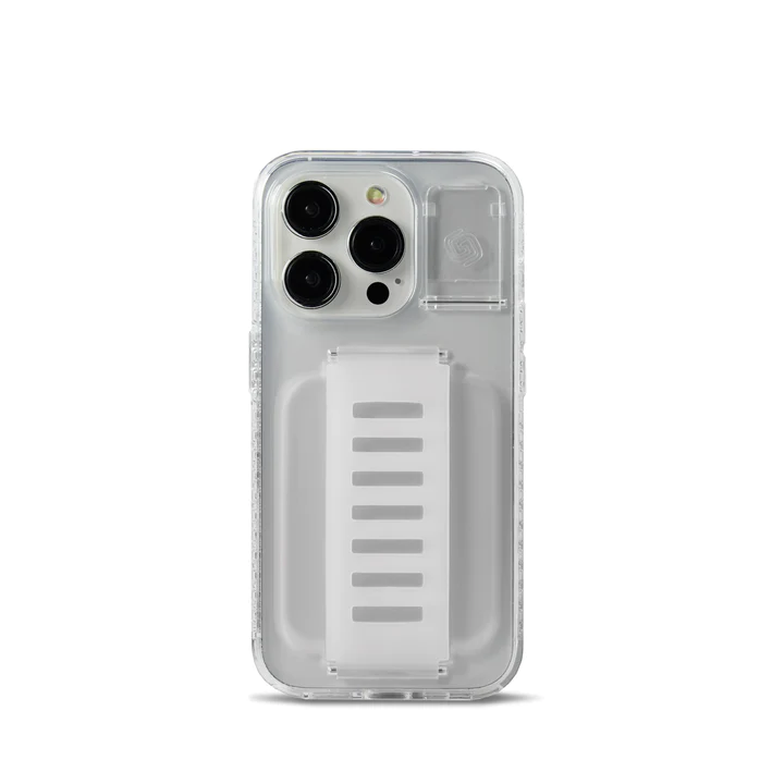 Grip2u Boost Kickstand Case For iPhone 15 Pro - Clear