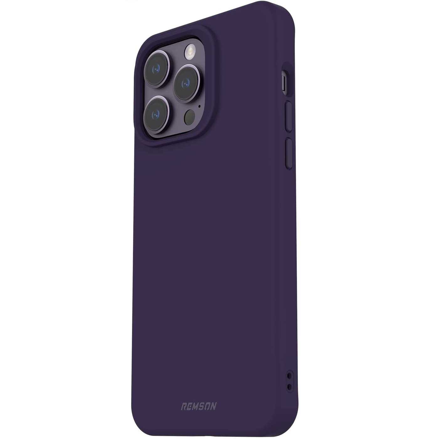 Remson Mag-X Magnetic Hybrid Protective Case for iPhone 14 Pro Max - Deep Purple