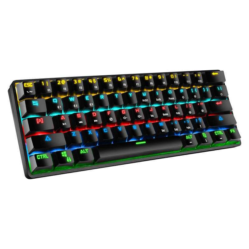 LEAVEN Wireless Dual Mode Mechanical Keyboard Ã¢â‚¬â€œ Black