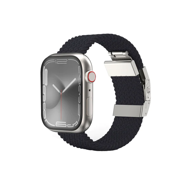 AmazingThing Titan Weave Braided for Apple Watch  38mm & 40mm & 41mm - Black