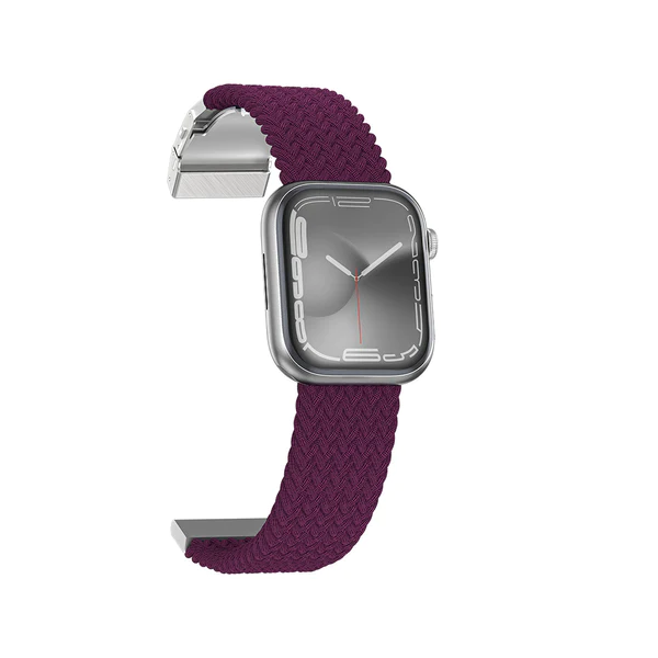 AmazingThing Titan Weave Braided for Apple Watch 42mm & 44mm & 45mm - Dark Cherry