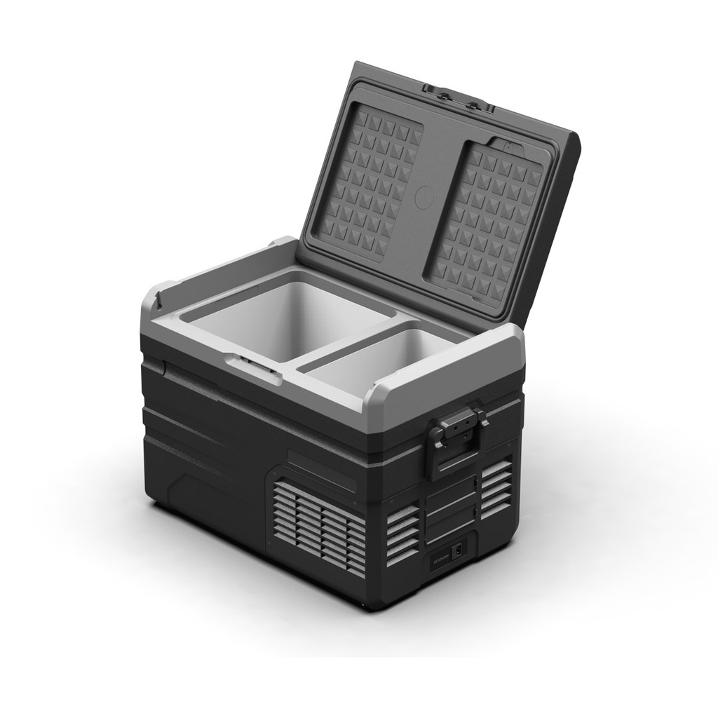 Powerology Smart Refrigerator for Travel 37.5 Liter - Black