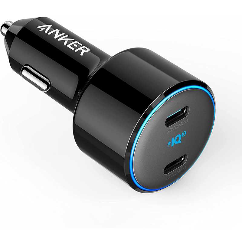 Anker 48W Dual Port Type C Car Charger