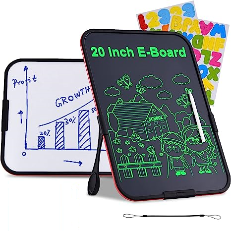 Green 2 in 1 Drawing Board 20 Inches Display 