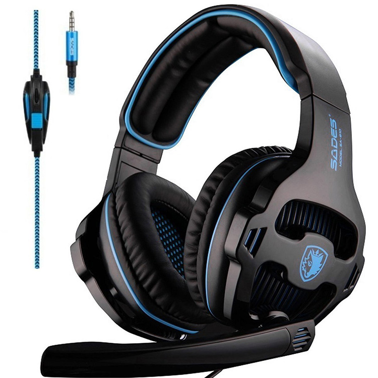 SADES SA-810 AUX Wired Gaming Headset