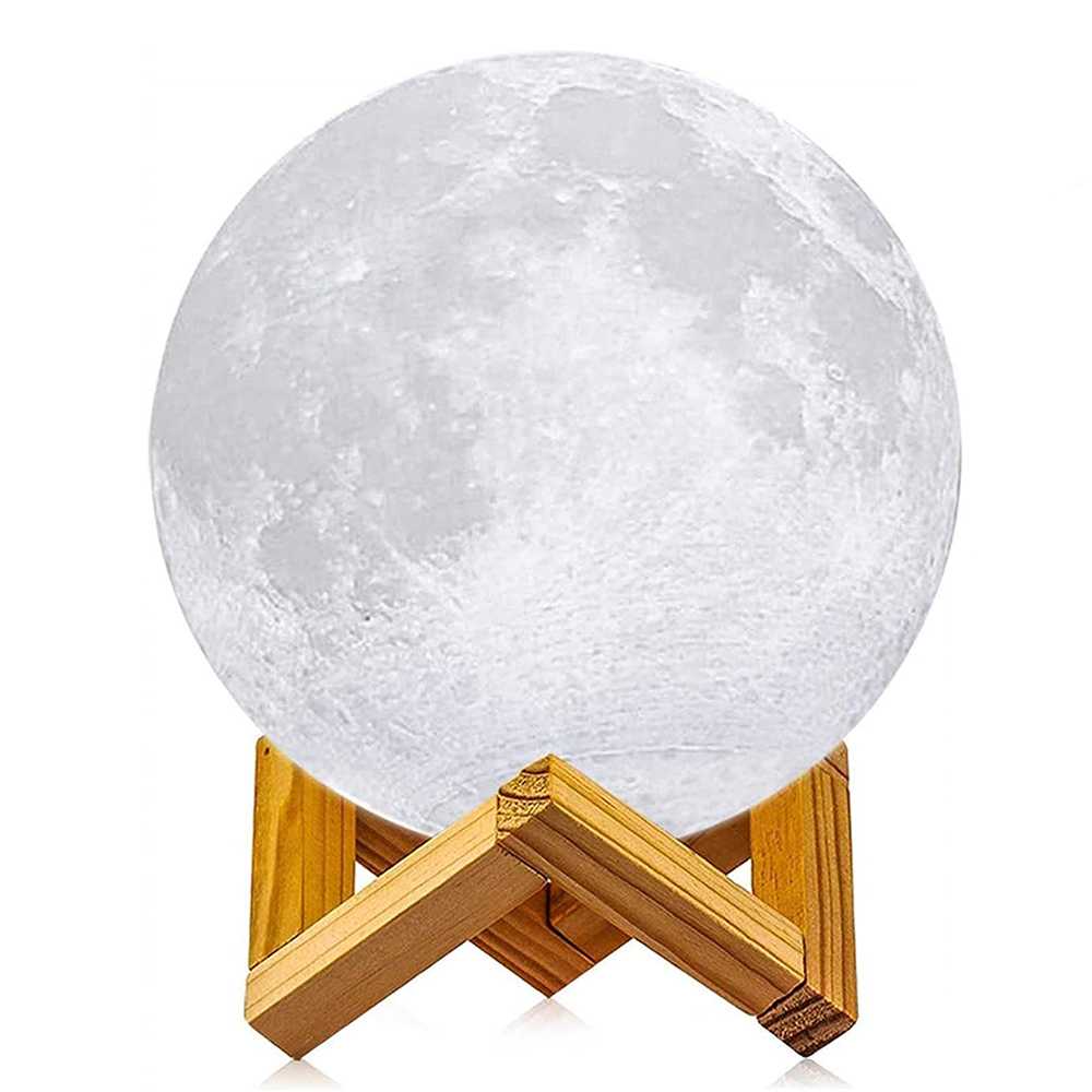 3D Moon Light With Stand