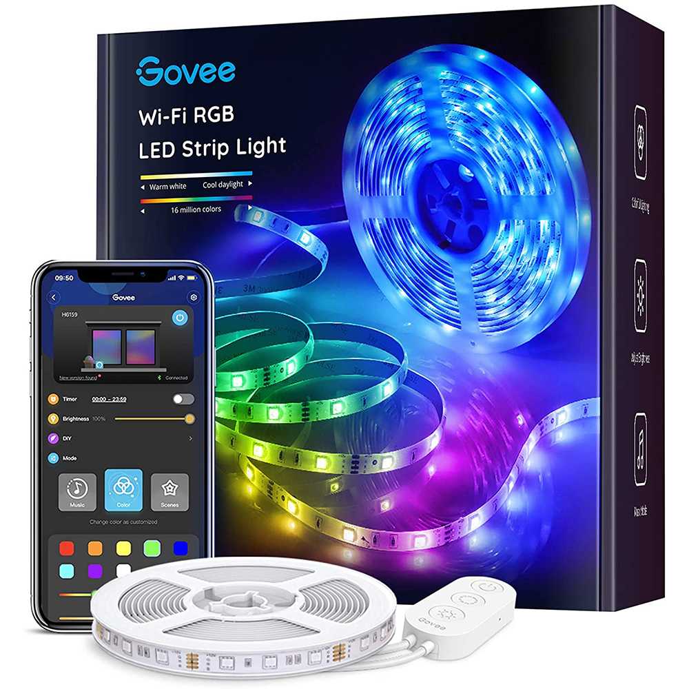 Govee Wi-Fi Smart LED Strip Light 10M