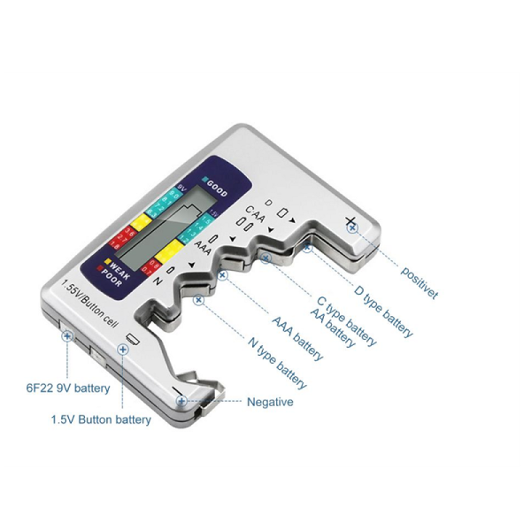 Battery Life Measuring Tester