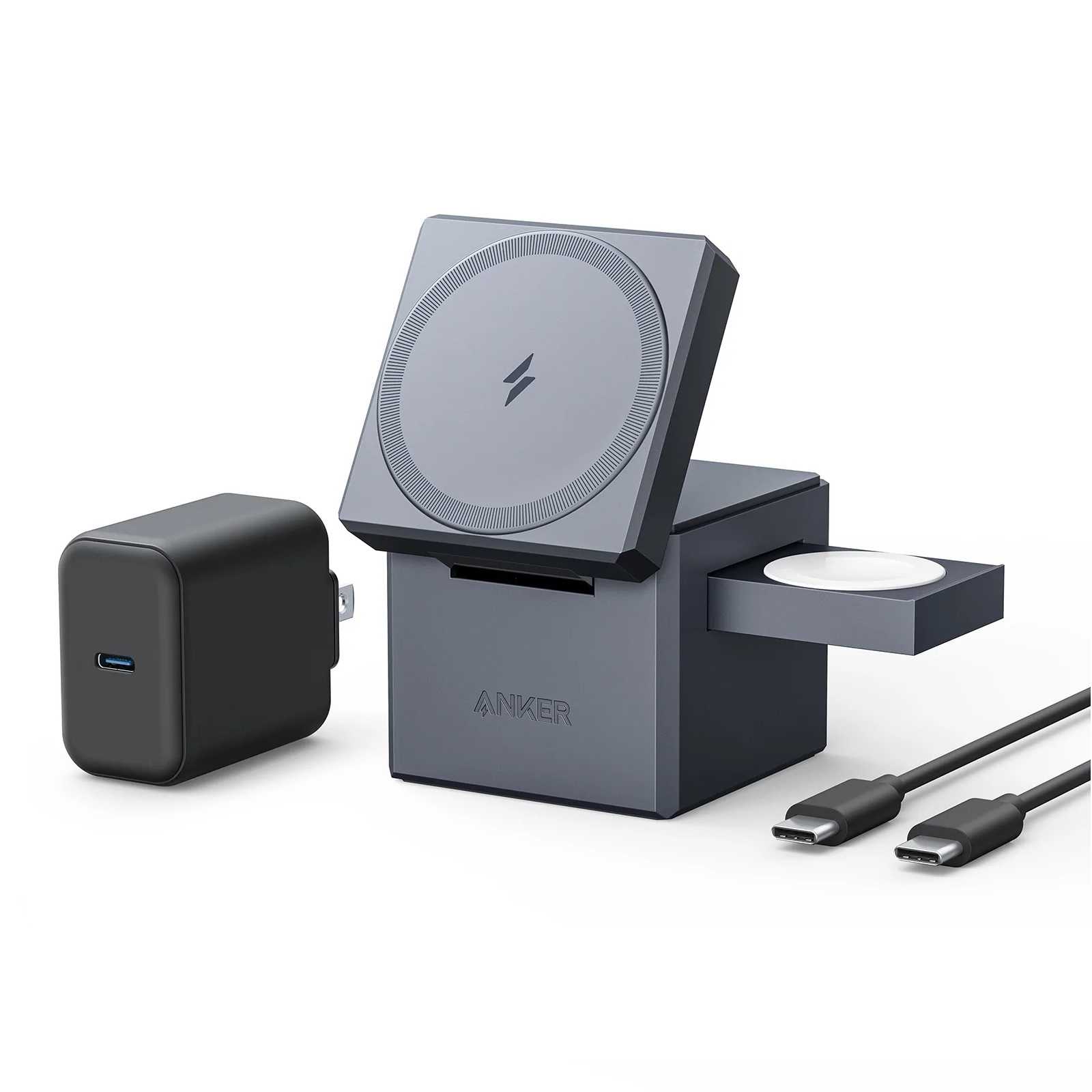 Anker 3-in-1 Cube with MagSafe Made For Apple