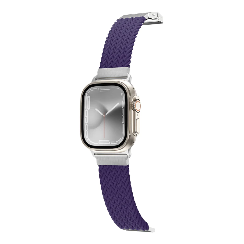 AmazingThing Titan Weave Braided for Apple Watch 42mm & 44mm & 45mm & 49mm - Purple