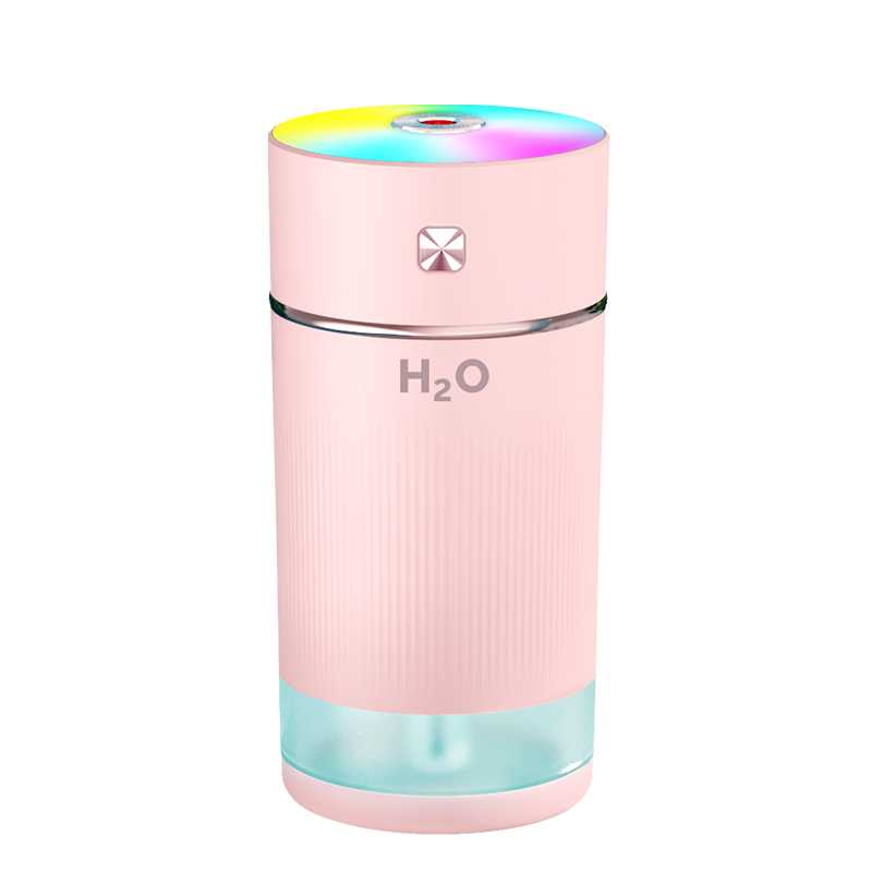 Rosy Clouds Humidifier With LED Light  240ML Ã¢â‚¬â€œ Pink