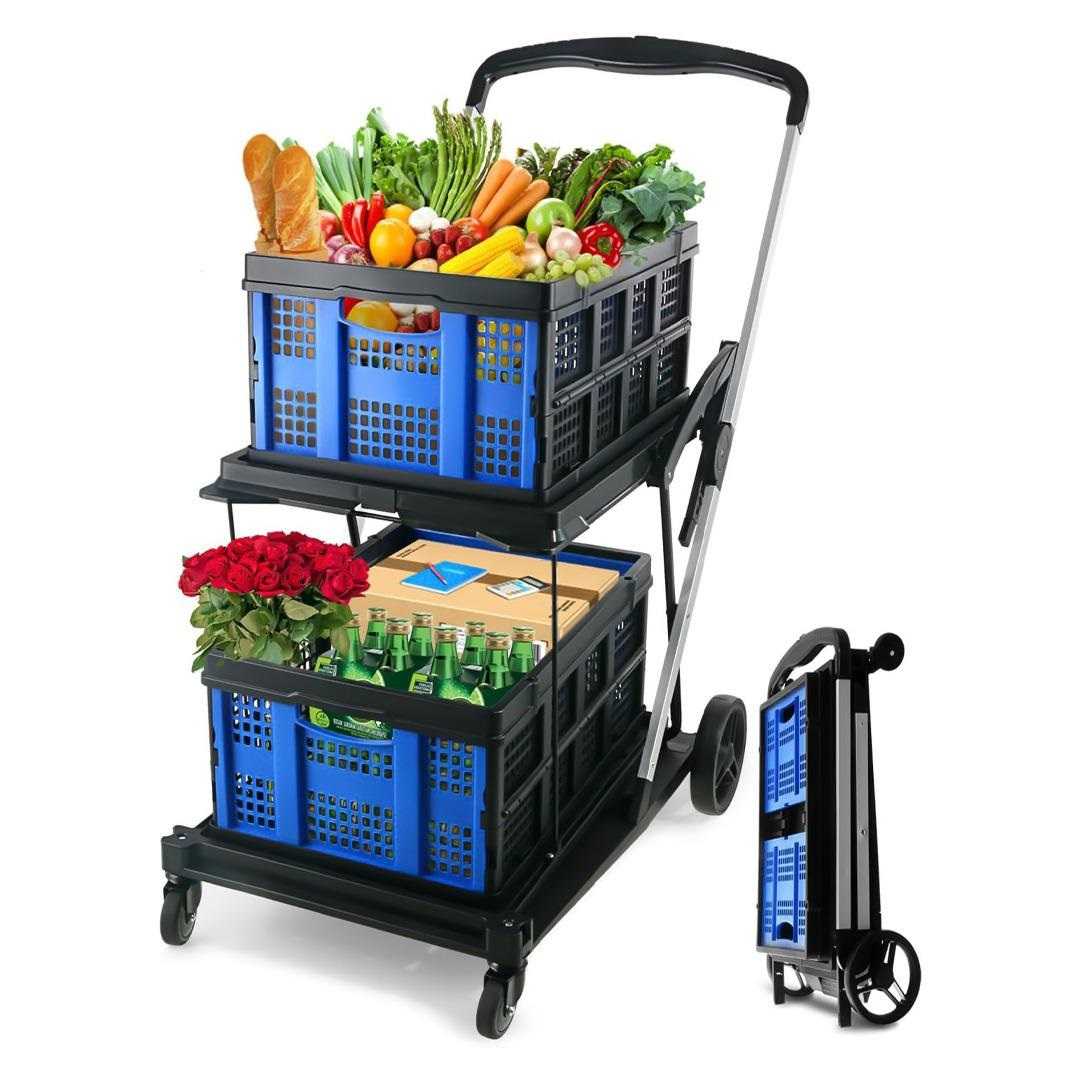 Bolt Portable Foldable Shopping Cart