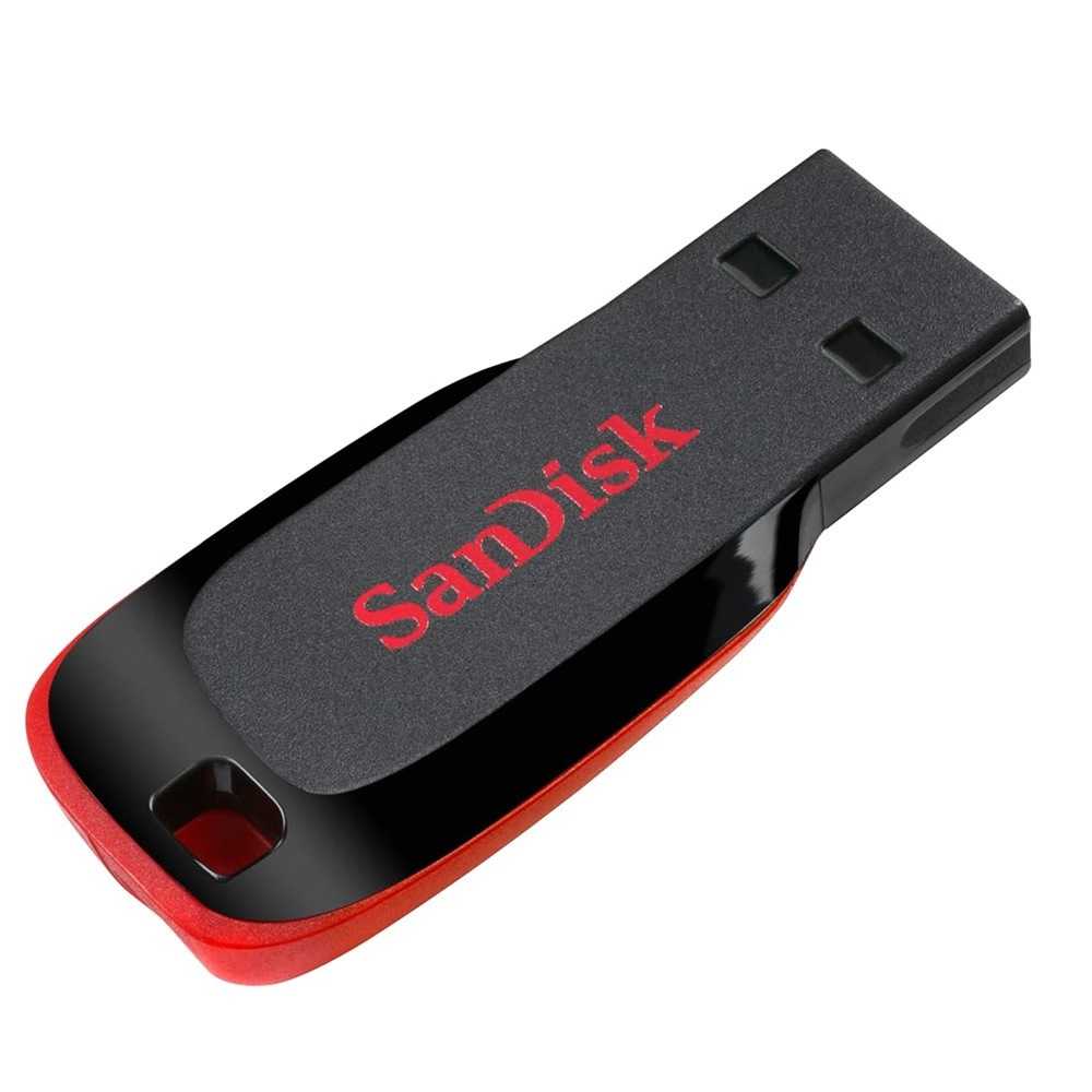 Sandisk Flash Disk 128GB Cruzer Blade USB 2.0 Pen Drive