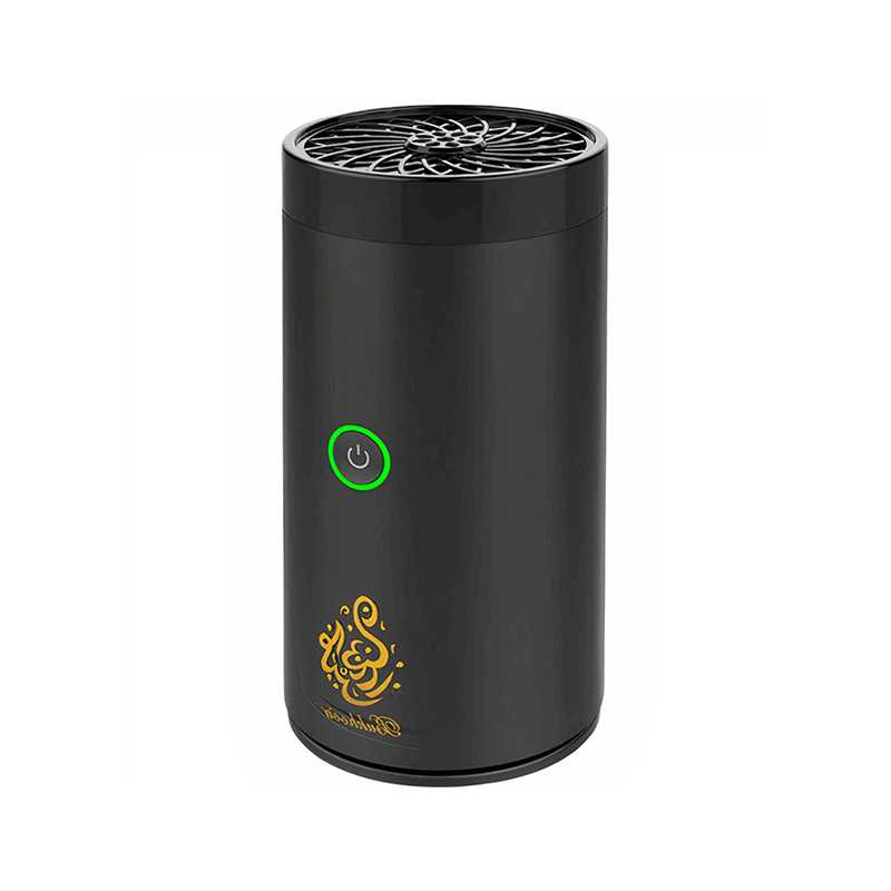 Portable Bukhoor Burner With Speaker - Black