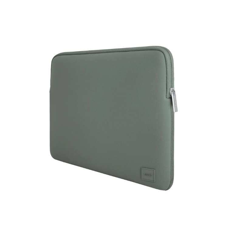 UNIQ Cyprus Neoprene Laptop Sleeve 14inch Size - Pewter Green